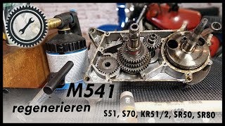 Simson Motor M531M541 regenerieren amp Verschleiß erkennen  S51S70KR512SR50SR80S53 Tutorial [upl. by Sulamith482]