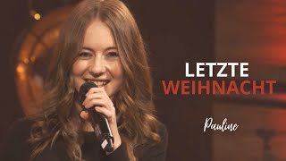 Letzte Weihnacht  Pauline  LIVE quotWeihnachtssternequot [upl. by Atteynod]