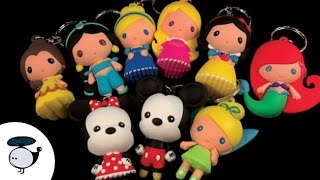 Disney Figural Keyring Blind Bags  COMPLETE SERIES 1 [upl. by Schulz]