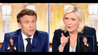 Macron à Le Pen  quotVous allez créer la guerre civilequot avec linterdiction du voile islamique [upl. by Neelya]