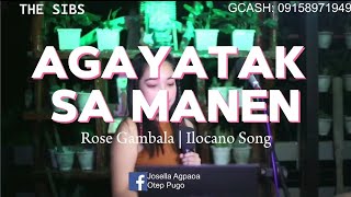 Agayatak Sa Manen  Ilokano Song  The Sibs Cover ilocanomelodyofficial ilokana music [upl. by Lottie]