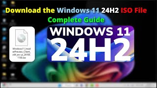 How to Download Windows 11 24H2 ISO File  Insider Preview [upl. by Nowad]