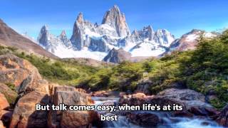 God on the mountain  Lynda Randle  Lyrics HD scenic [upl. by Naujet]