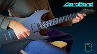 Aeroband guitar meet flamenco gypsy guitarist LucasGF【unboxing test demo review MIDI tuto】Français [upl. by Liban]