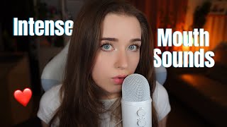 ASMR 200 Sensitivity Mouth Sounds That Are Too Close to the Mic [upl. by Eniagrom]