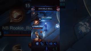 Gojo Satori Xavier One Shot Double Kill Squad Wipeout mobilelegends mlbb xavier gojo [upl. by Nilesoj880]