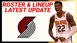 PORTLAND TRAIL BLAZERS LINEUP and ROSTER LATEST UPDATE 202324 NBA SEASON [upl. by Annawit]