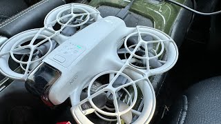 Zabawa z dronem DJI Neo  playing with dron DJI Neo [upl. by Brest]