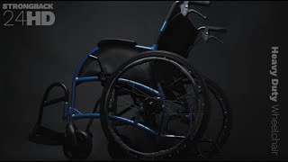 Most comfortable HD bariatric wheelchair in the world [upl. by Jocelyn]