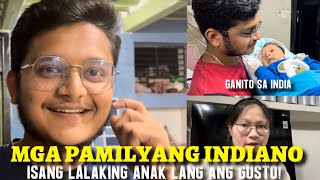 MGA PAMILYANG INDIANO ISANG LALAKING ANAK LANG ANG GUSTO [upl. by Cobby994]