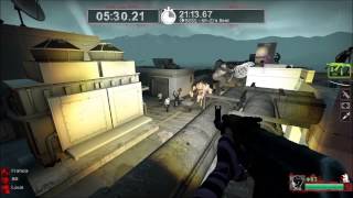 Left 4 Dead 2  Survival  Rooftop solo 11min [upl. by Ehcrop741]