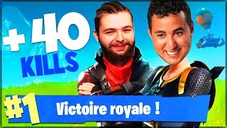 ON FRÔLE LES 40KILLS EN DUO  ft Robi ► FORTNITE [upl. by Anerac956]