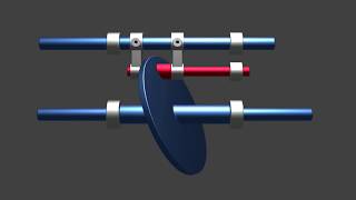 Reciprocating Mechanism for Inclined Wheel [upl. by Ayin866]