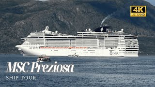 MSC Preziosa 4K 2023 full ship tour [upl. by Underwood]