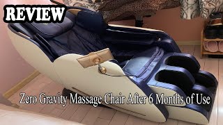 Real Relax 2024 Massage Chair Review  Zero Gravity Massage Chair After 6 Months of Use [upl. by Drake]