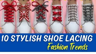 13 Brilliant ways to lace up your shoes Girls shoes lacing design 2025 shoelaces kihoav [upl. by Strohbehn]