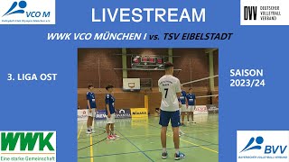 Volleyball Dritte Liga Ost WWK VCO München vs TSV Eibelstadt [upl. by Ethelstan831]