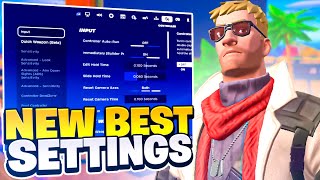 NEW BEST Controller Settings For Fortnite Chapter 5 PS4PS5XboxPC [upl. by Navert]