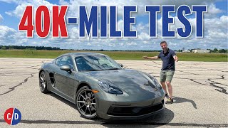 What We Learned After Testing a Porsche 718 GTS 40 40000 Miles  Car and Driver [upl. by Sprung]