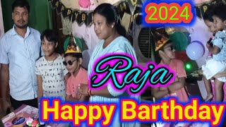 Happy Birthday wishes Raja 2024ଜନ୍ମଦିନପାଲଣ2024birthday [upl. by Gerti]