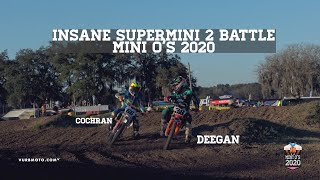 Insane Supermini Battle between Deegan amp Cochran  MINI OS 2020 [upl. by Eadnus]