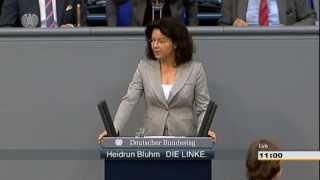 Heidrun Bluhm DIE LINKE Gemeinnützigen Wohnungssektor einführen [upl. by Dorman414]