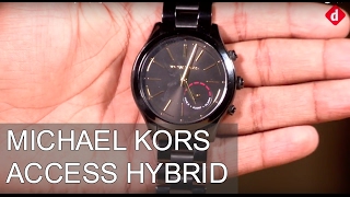 Michael Kors Access Hybrid Slim Smartwatch Review  Digitin [upl. by Conchita875]