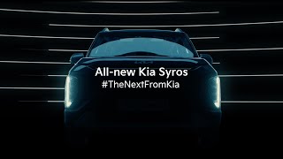 Kia India  The Kia Syros  Coming Soon [upl. by Drusus972]