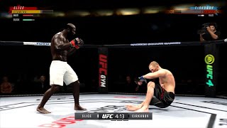 Misha Cirkunov vs Kimbo slice UFC [upl. by Jemmy]