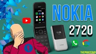 Псевдо смартфон Nokia 2720 Flip  ОТЗЫВЫ в PLEERRU [upl. by Nebur325]