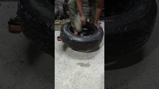 Tubeless tyre fittingcar tyre tires tubeless shortsrajutyreripiarig120 [upl. by Ardnas137]