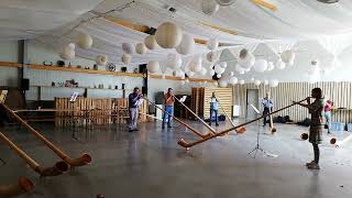 resunar Alphorn Kurs vom 08092022 mit Lisa Stoll [upl. by Rilda353]