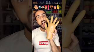 FOOD ASMR EATING A GUMMY HAND AND OTHER SNACKS 🥨🤤food gummi satisfying mukbang explore [upl. by Nodla]