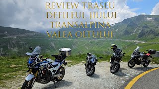 Review traseu moto Defileul Jiului  Transalpina  Valea Oltului  CFMOTO 300SR  Honda CB500X [upl. by Grishilda]