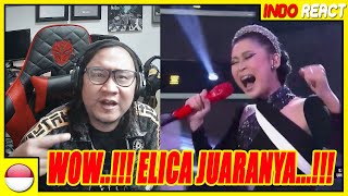 ELICA PAUJIN  CINTA  JUARA BIG STAGE 2022 FINAL KONSERT AKHIR  INDOREACT [upl. by Tterrej]