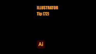 Illustrator tip No 72 illustration illustrator graphicdesign illustrators tips art tutorial [upl. by Trueblood]