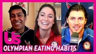 Winter Olympians Reveal What They Eat In A Day amp Cheat Meals [upl. by Mond]