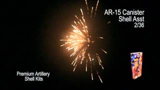 AR15 Canister Shell Asst PREMIUM ARTILLERY SHELLS KITS WFIBERGLASS TUBES www great grizzly com [upl. by Novonod]