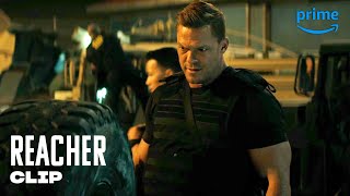 Reachers Drug Bust Fight  REACHER Season 2  Prime Video [upl. by Reedy609]