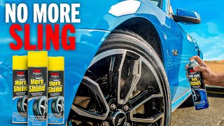 How to Properly Apply Tire Shine  No More Sling [upl. by Aikan]