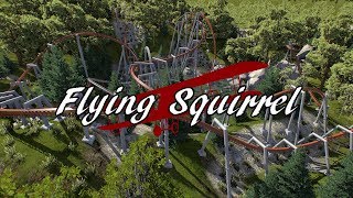 NoLimits 2  Flying Squirrel BampM  Launching Flying Coaster 60fps [upl. by Rosanna]