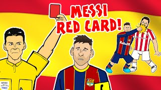 👊🏻MESSI RED CARD👊🏻 Spanish Super Cup 2020 Barcelona 23 Athletic Bilbao [upl. by Reyem188]