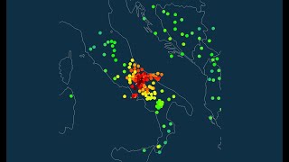 Terremoto ML 31 a Baranello Campobasso dell11 ottobre 2024 alle ore 025817  GlobalQuake [upl. by Ijies]