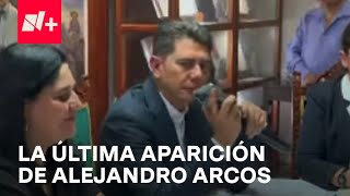 Última aparición de Alejandro Arcos alcalde de Chilpancingo antes de ser asesinado  Despierta [upl. by Allana542]