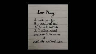 Indila  Love Story lyrics indila shorts [upl. by Ylhsa]