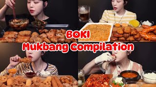 MUKBANG BOKIS BIG BITES  mukbang compilation 3x Speed [upl. by Longan914]