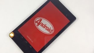 Nexus 7 2013  Official Android 44 KitKat  Review [upl. by Niliram]