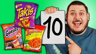 I Rank the BEST Mexican Snacks [upl. by Ayouqat]