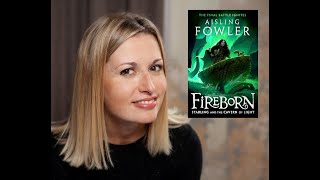 Aisling Fowler talks about the third and final book in the Fireborn series [upl. by Nonnag]