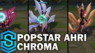 Popstar Ahri  Genie 소원을말해봐 Dance  League of Legends LoL [upl. by Anigriv]